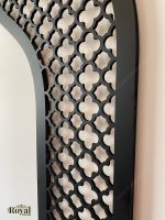Mehraab for prayer room and masjid or mosque,Wooden Geometric Arch Panel, Moroccan Decorative Wood Panel, Mehraab with LED Light for Prayer Room, Moroccan Arabic Arch Frame,