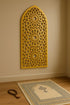 Tall Mihrab Arch, Geometric Arabesque Islamic Wall Art