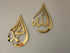 Mirror Finish Teardrop Allah Muhammad SAWW Islamic Wall Art, Teardrop Mirror Islamic Calligraphy, Allah Muhammad SAWW Set of 2 Islamic Decor