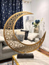 Ramadan crescent moon decor, Ramadan Kareem decorations, Islamic home decor, Ramadan Mubarak, Eid Al-Fitr decorations, iftar table decor, suhoor decor, Ramadan prayer corner decor, crescent moon decoration, Ramadan lantern, Eid Mubarak gifts.