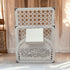 Prayer Rug Holder, Prayer Mat & Quran Holder, Moroccon Pattern Prayer room decor, Islamic Home Decor, Prayer room ideas, Ramadan Decor